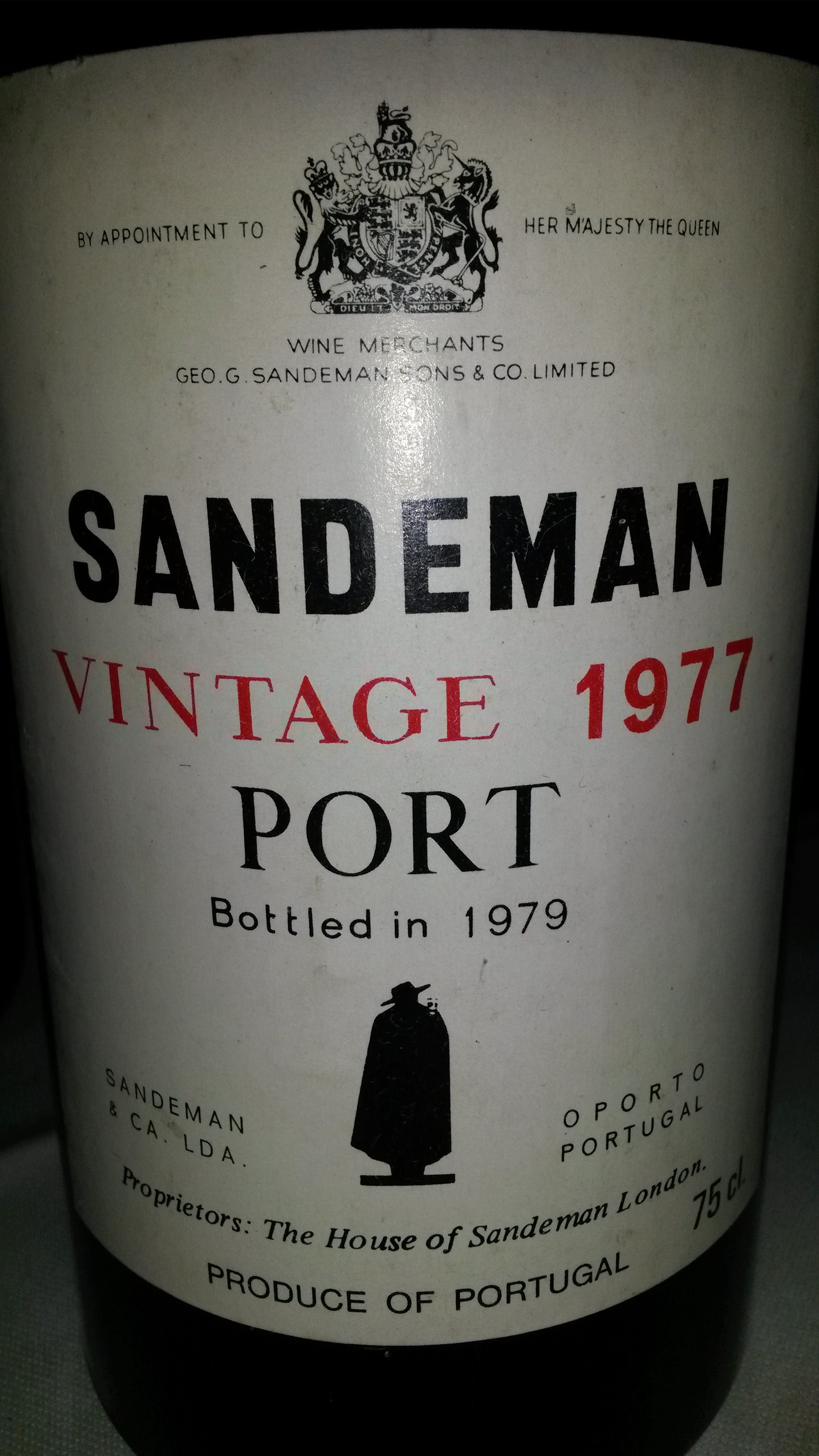 Sandeman vintage 77