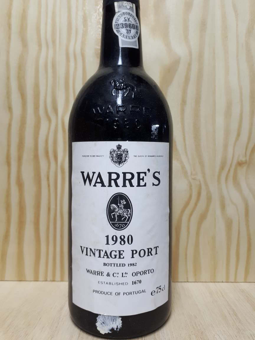 Warre Vintage 1980 - - stort udvalg af portvin.