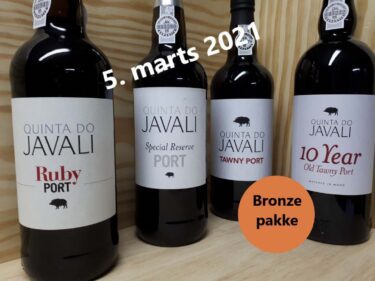 Virtuel Javali Portvinssmagning 5. Marts 2021 BRONZE